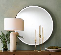 Faux Small Glass Composed Fern