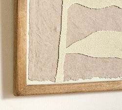 Collaged Botanical Canvas Wall Art