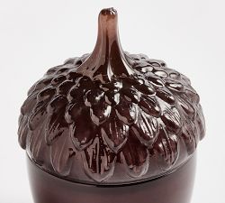 Handcrafted Acorn Candlepots