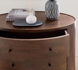 Warren 3-Drawer Oval Dresser (35.5")