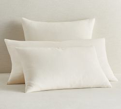 Classic Belgian Flax Linen Knife Edge Sham