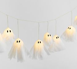 Lit Ghost String Lights