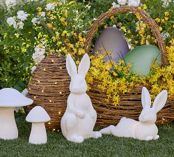 Lit Outdoor Mushroom