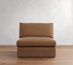 Build Your Own Westwood Slim Arm Leather Sectional