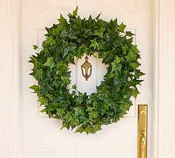 Faux Micro Ivy Leaf Wreath