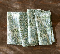 Karina Paisley Organic Cotton Napkins - Set of 4