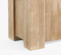 Rockport Reclaimed Wood Long Low Media Console (80&quot;)