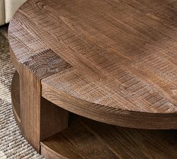 Rockport Round Coffee Table (34&quot;-44&quot;)