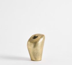 Brass Stone Candle Holder