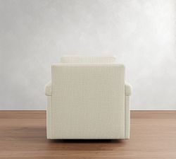 Cameron Modern Roll Arm Swivel Chair