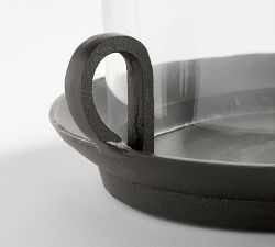 Chamberstick Hurricane Candle Holder