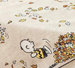 Peanuts&#8482; Fall Leaves Table Throw