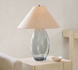 Sullivan Glass Table Lamp (22")