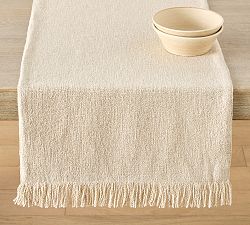 Boucle Cotton Table Runner