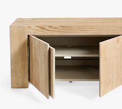 Rockport Reclaimed Wood Long Low Media Console (80&quot;)