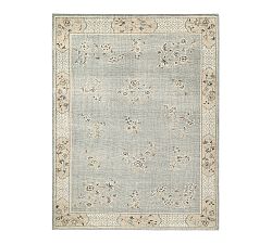 Open Box: Claire Hand-Knotted Wool Rug, 9' x 12' - Chambray