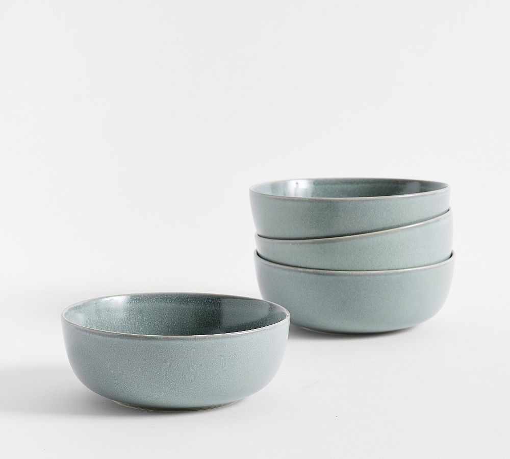 Larkin Stoneware Cereal Bowls - Set of 4