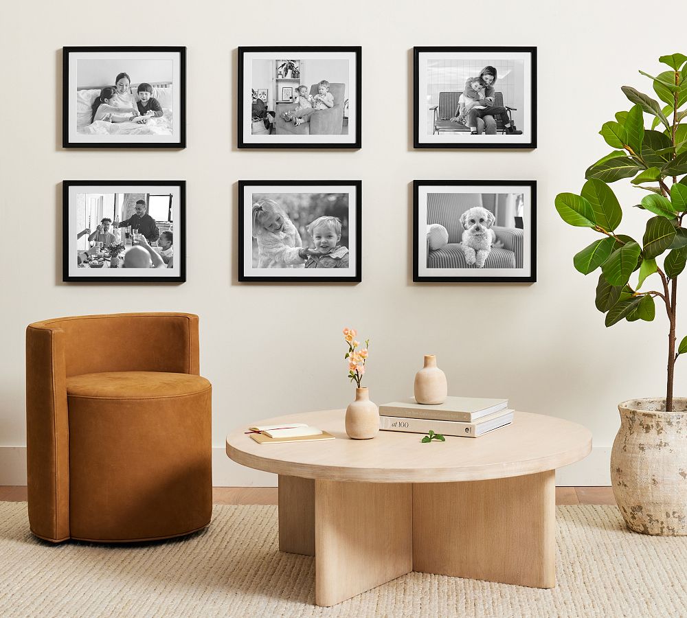 Beveled Wood Gallery Frames - 11"x14" Insert - Black