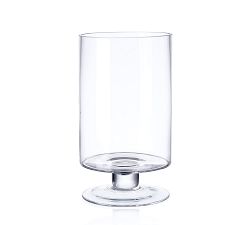 Glass Footed Vases