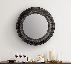 Winslet Bronze Round Mirror