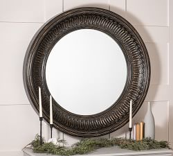 Winslet Bronze Round Mirror