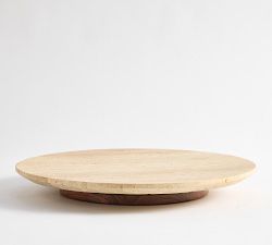 Travertine Marble Lazy Susan