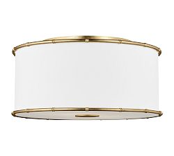 Aliana Metal Round Flush Mount (18.5")