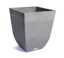 All Weather Eco Hevea Fluted Cube Outdoor Planters