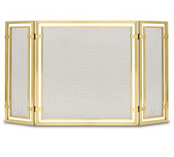 Handforged Sinclair Tri Panel Fireplace Screen