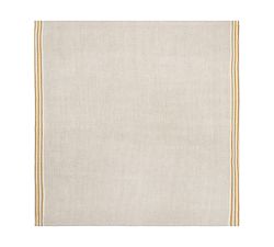 Handmade Block-Print Striped Napkins, Set of 4