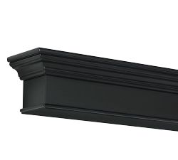 Brynlee Fireplace Mantel - Black