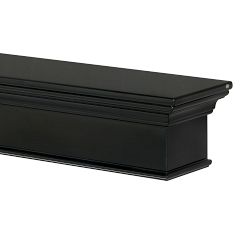 Brynlee Fireplace Mantel - Black