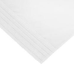 Lylah Cotton Percale Embroidered Pillowcases - Set of 2