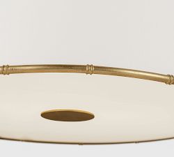 Aliana Metal Round Flush Mount (18.5")