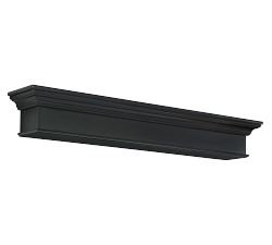 Brynlee Fireplace Mantel - Black