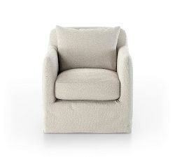 Gloria Upholstered Swivel Outdoor Lounge Chair