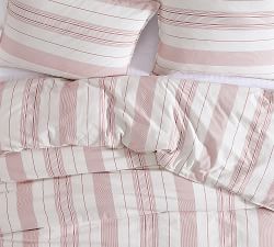Ayva Striped Percale Comforter &amp; Shams Set