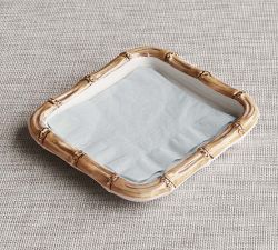 Bamboo Outdoor Melamine Cocktail Napkin Holder