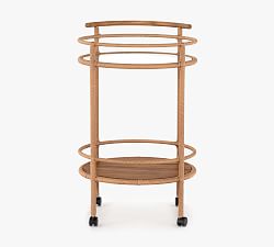 Bing Teak Bar Cart