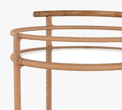 Bing Teak Bar Cart