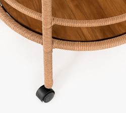 Bing Teak Bar Cart