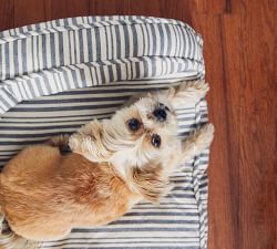 Harry Barker Striped Lounger Pet Bed