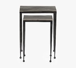 Marrow Metal Nesting End Table (12.5"- 16")