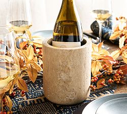 Travertine Marble Wine Chiller