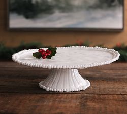 Alegeria Outdoor Pedestal Cake Plate