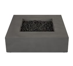 Arbor Concrete Low Square Fire Pit Table (40")