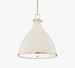 Jocelyn Metal Dome Pendant (16&quot;-22&quot;)
