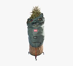 Upright Tree Storage Bag with Rolling Tree Stand