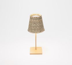 Zafferano Wicker Shade For Poldina Lights
