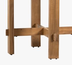 Castro Round Glass Top Bar Height Table